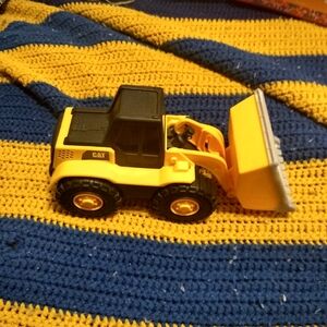 Yellow and Black Toy Bulldozer